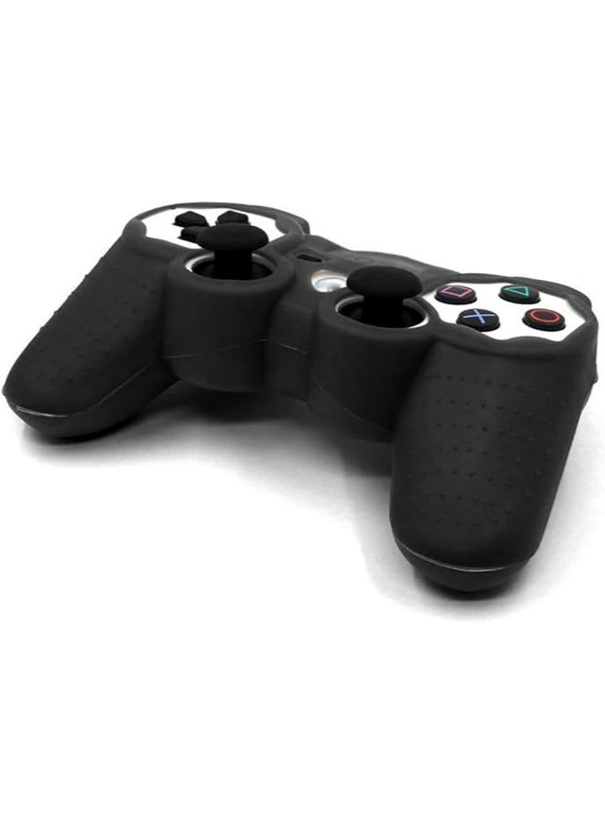 Protective Silicone Case Cover For Sony PlayStation 3 Black - Image 2