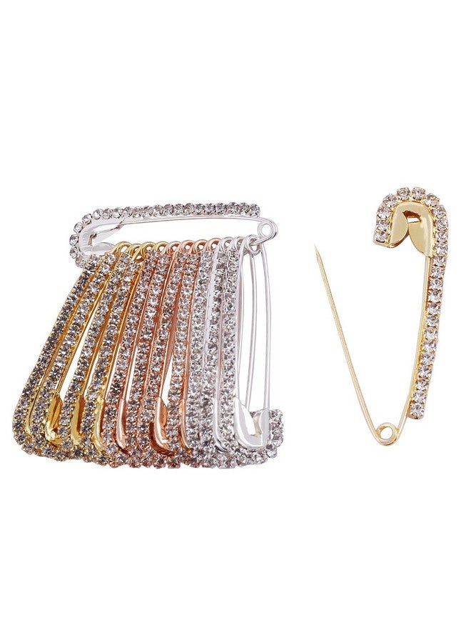 VAMA Fashions Golden Safety Saree Dress Kurtis Pins Pallu Dupatta Chunari Scarf Sari Pleats Clip Pin for Women - Image 1