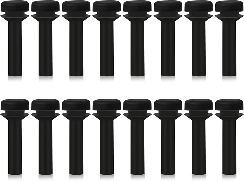 FOJOO 16 Pack WB02X24790 Stove Grate Rubber Feet Replacement for GE Gas Stove Range Burner Grate Bumpers,Replacement Cooktop Grate Foot - Image 1