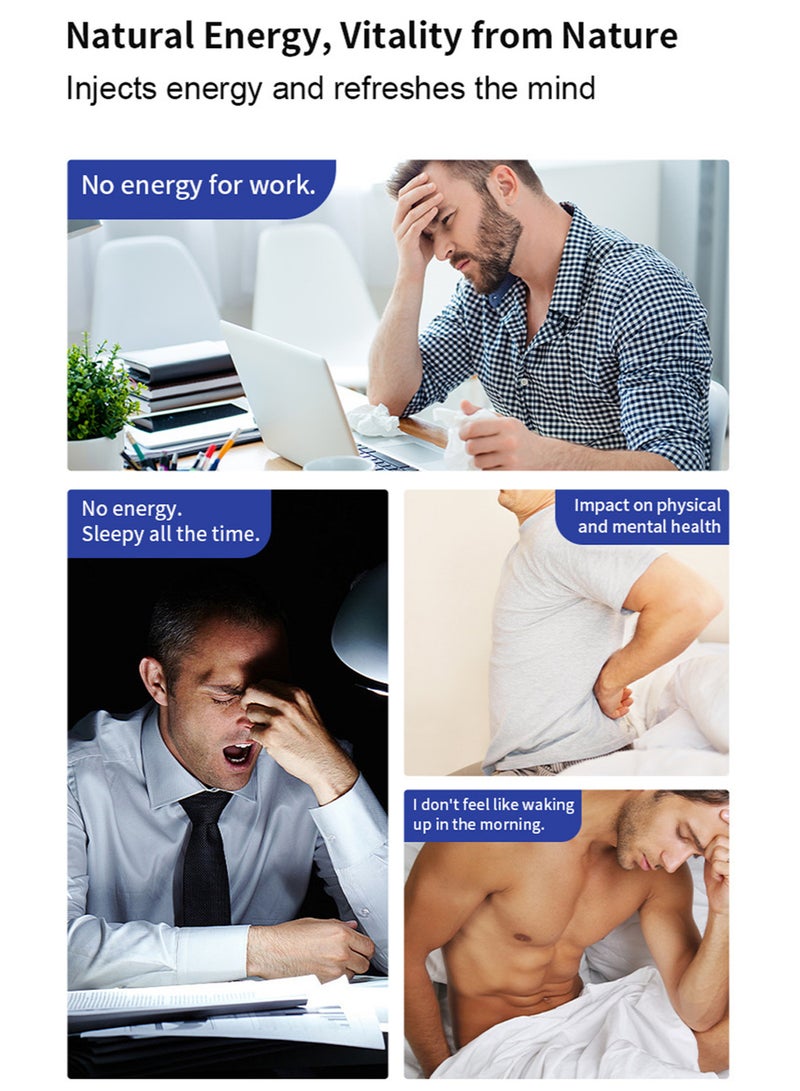 كوزون جهاز استنشاق أنفي محمول للعلاج بالروائح العطرية، مع عصا استنشاق شخصية، مع زيوت عطرية من الإبيميديوم، ومنثول منعش لتخفيف التوتر والقلق، ويهدئ ويعزز التركيز. - Image 4