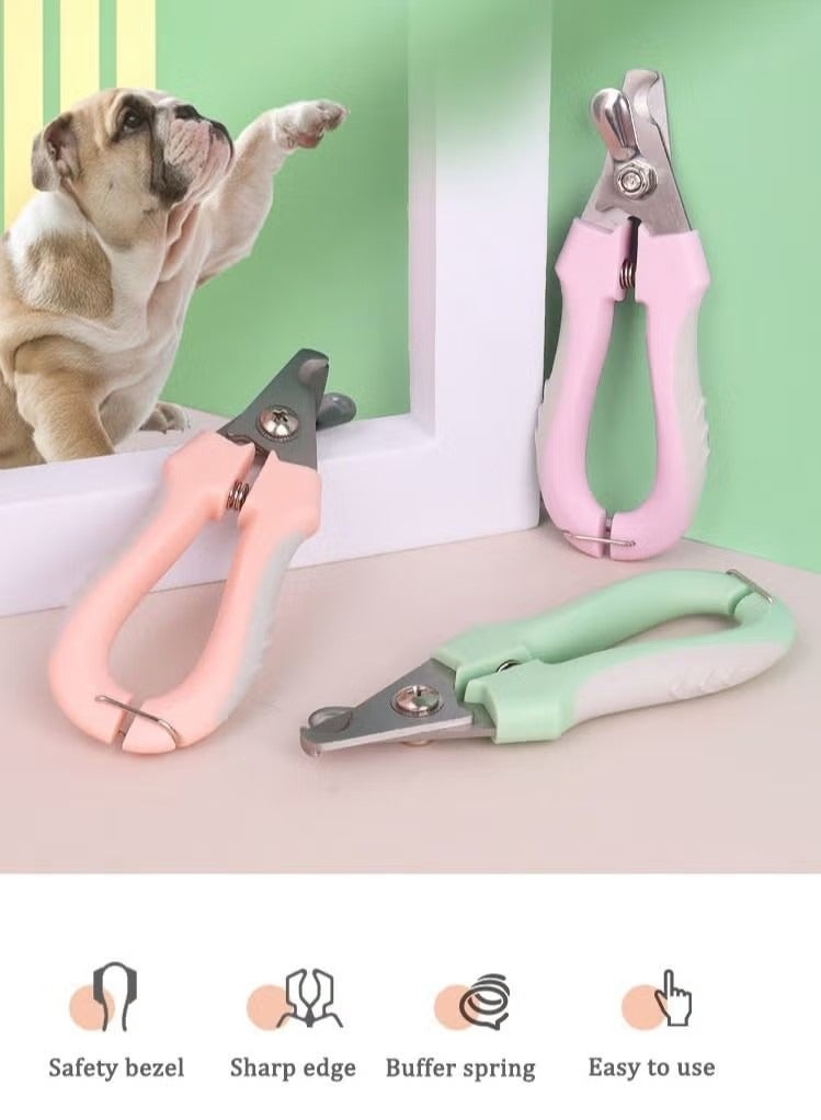 yingte Pet Grooming Brush And Nail Clipper 2 In 1 Self Cleaning Grooming Tool For All Kinds Of Pets Including Dogs And Cats - Image 5