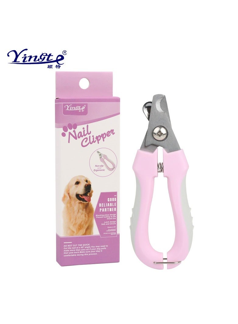 yingte Pet Grooming Brush And Nail Clipper 2 In 1 Self Cleaning Grooming Tool For All Kinds Of Pets Including Dogs And Cats - Image 2