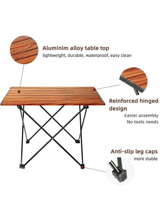 Folding Camping Table with Carry Bag 68*45*40 cm