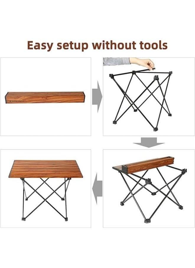 Folding Camping Table with Carry Bag 68*45*40 cm