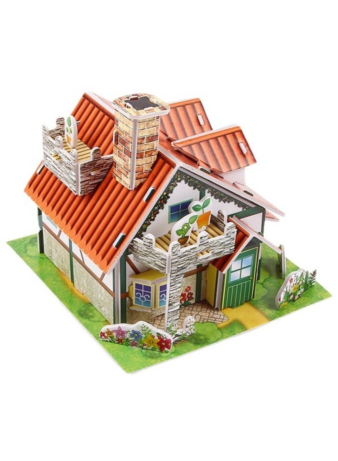 ألعاب تعليمية للأطفال - نموذج أحجية ثلاثية الأبعاد يدويّة الصنع للأطفال - ألعاب تعليمية وتفاعلية للأطفال - Image 2