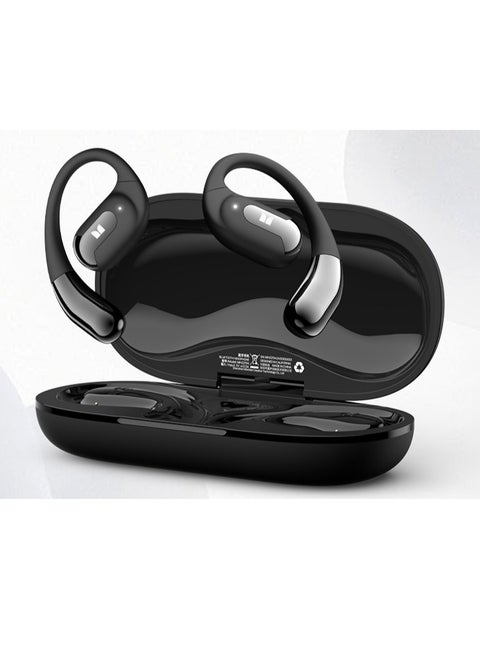 Monster AC317 Earphones, Stereo Sound , Clear Calling, Type-C Charging, Waterproof  ,Touch Control, Sweatproof -Black