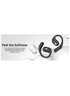 Monster Monster AC317 Earphones, Stereo Sound , Clear Calling, Type-C Charging, Waterproof  ,Touch Control, Sweatproof -Black  - Image 3
