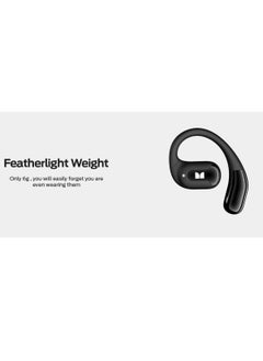 Monster Monster AC317 Earphones, Stereo Sound , Clear Calling, Type-C Charging, Waterproof  ,Touch Control, Sweatproof -Black  - Image 5