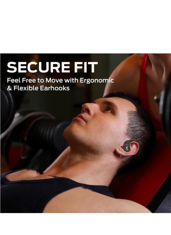 Monster - Monster AC317 Earphones, Stereo Sound , Clear Calling, Type-C Charging, Waterproof  ,Touch Control, Sweatproof -Black - Image 1