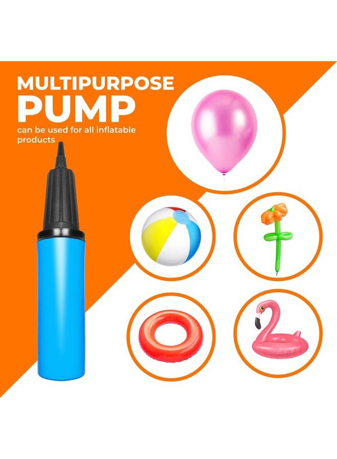 TIALLY Hand Air Pump for Balloons - 9" Portable Manual Balloon Pump, Mini Hand Pump for Inflatables, Pool Floats, Party Garlands, Exercise and Yoga Balls - Image 5