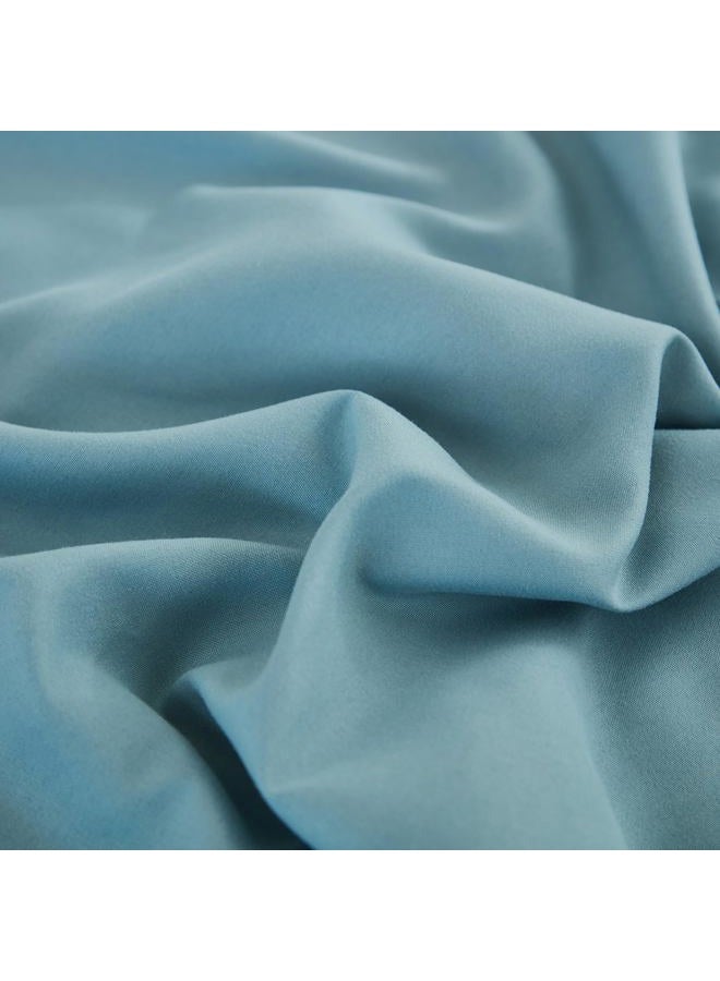 Merryword Dusty Blue Body Pillow Cover 20x54inches Long Pillowcase Ruffled Pillowcases Shabby Chic Ruffled Fringe Decor Body Ruffled Pillow Sham Cute Pillowcase (1 Body, Dusty Blue) - Image 4
