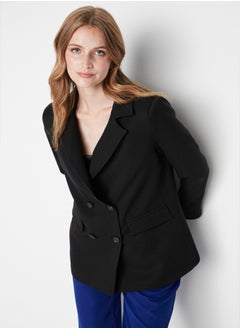 Black Regular Lined Blazer with Buttons TWOAW21CE0272 - pzsku/Z5C35BCD0BF2CECF45CDEZ/45/_/1739718353/d7a4a157-4c65-448d-a793-747d207b87dc