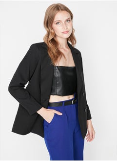 Black Regular Lined Blazer with Buttons TWOAW21CE0272 - pzsku/Z5C35BCD0BF2CECF45CDEZ/45/_/1739718355/dc8999aa-e576-4aa2-b4b7-fd4b63b948a3