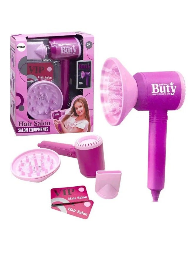 Fashion Beauty Toy Hair Dryer For Kids
