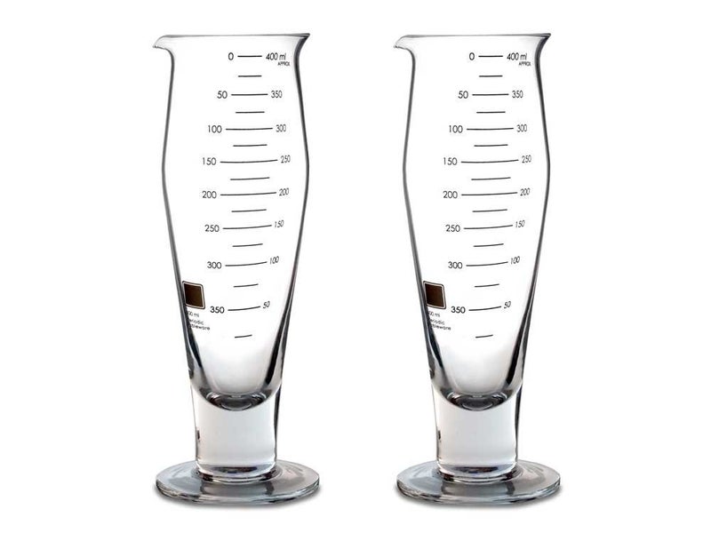 Periodic Tableware Beaker Pilsner Glasses  Set of 2