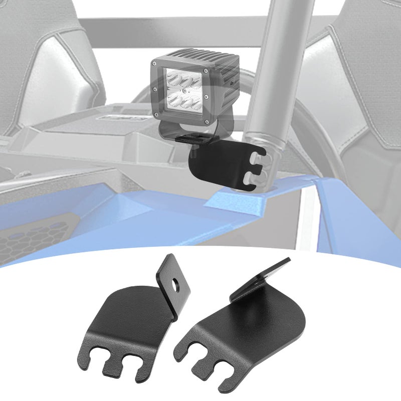 Dasen A Pillar Mount Front Roll Cage Cube Light Bracket Compatible with Polaris General and General4 20162025