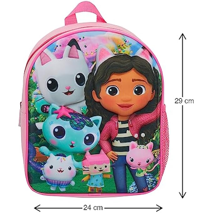 rayihni Backpack for Girls School Bag Pandy Paws Nursery Rucksack Lunch Bag - Image 5