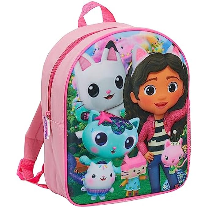 rayihni Backpack for Girls School Bag Pandy Paws Nursery Rucksack Lunch Bag - Image 1