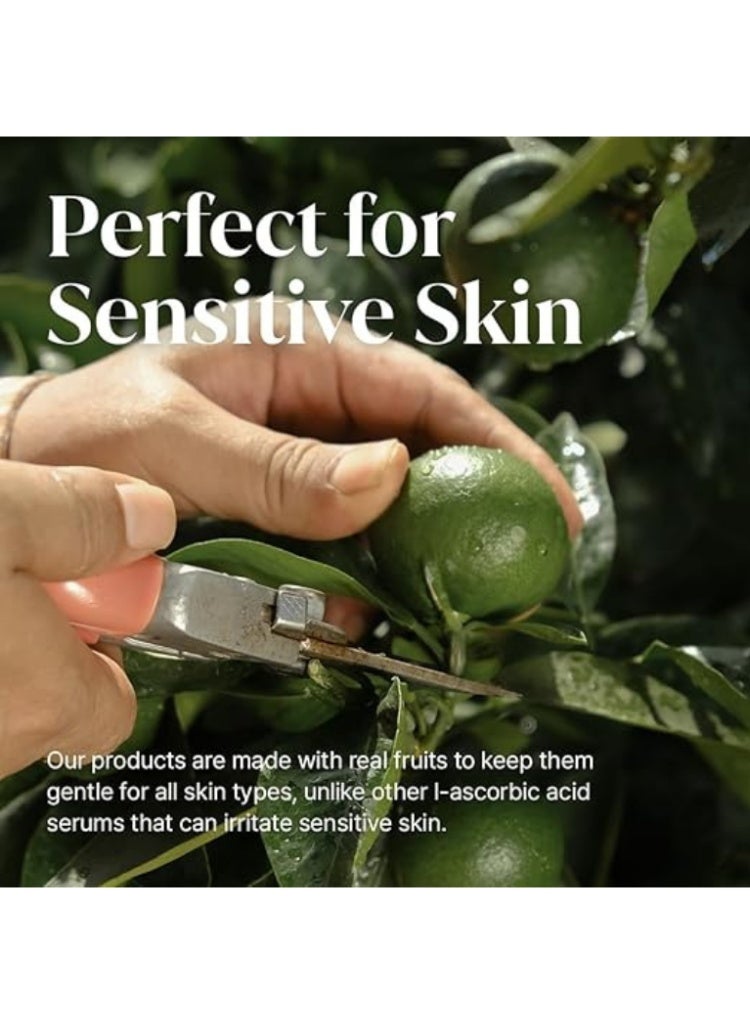 GOODAL Dark Spots & Glass Skin Solution – Goodal Green Tangerine Vita C Brightening Toner Pads (70 Sheets) - Image 5