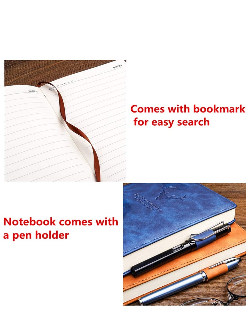 A5 Pink Hardcover Notebook Journal - Premium Thick Paper, Lined Pages for Executive Use, Perfect for College and Daily Notes - Image 3