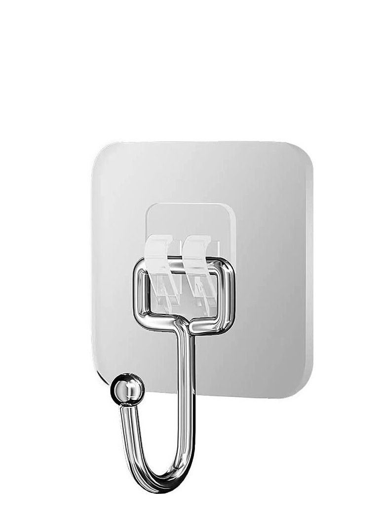 واي آند دي طقم خطافات جدارية متينة مكون من 20 قطعة Transparent 7سم - Image 2