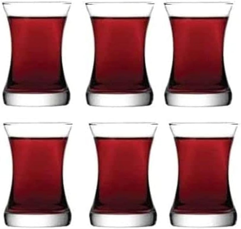 Pasabache 6 Piece Tempered Glass Tea Cup Set 2