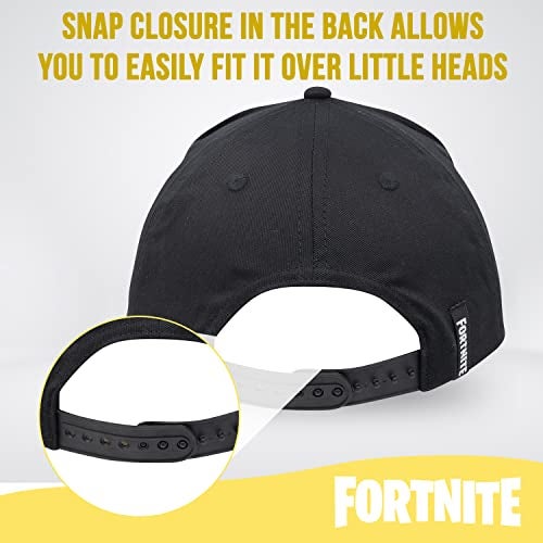 Fortnite Baseball Cap for Boys, Quality Made Boys Hat and Fitted Cap, Flatbrim Baseball Hat with Sleek Design - Image 4