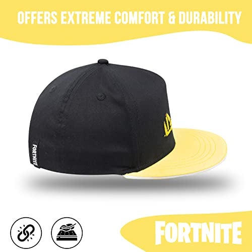 Fortnite Baseball Cap for Boys, Quality Made Boys Hat and Fitted Cap, Flatbrim Baseball Hat with Sleek Design - Image 5