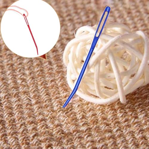 UOOU Yarn Needle,Weaving Needle Tapestry Needle Bent Needles for Crochet Large Eye Darning Needles with Storage Box for Knitting Crochet(Random Color) - Image 5