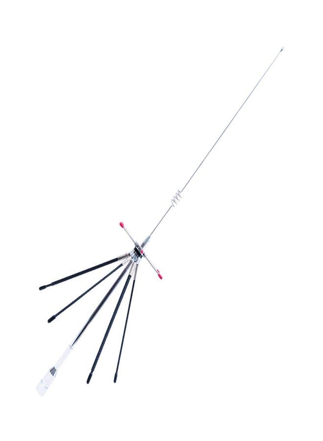 Gabil GRA-D220R 144/440/900/1200MHz 2M/70cm/33cm/25cm Mini Discone Multiband Wideband Mobile Scanner Antenna, 29.53 inch - Image 1