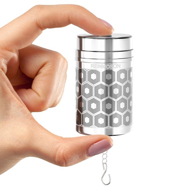 MINI TEA STRAINERS FOR LOOSE TEA EXTRA FINE MESH TEA INFUSER 304 STAINLESS STEEL UPDATED SLIM THREADED LID LOOSE LEAF TEA STEEPER FOR BLACK TEA ROOIBOS ETC