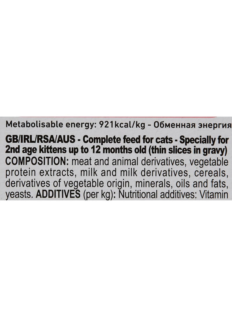 Royal Canin FHN Feline Health Nutrition Kitten Gravy 12x 85gm Cat Wet Food Pouches - Image 5