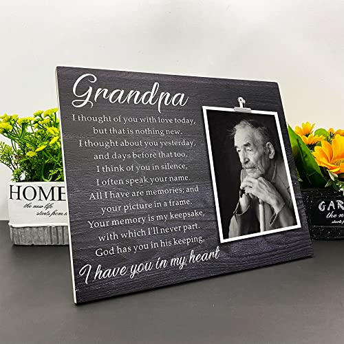 ZENNLAB Grandpa Memorial Picture Frame, In Memory of Grandpa, Memorial Gift for Loss of Grandpa, Sympathy Condolence Gift for Grandpa Bereavement - Image 5