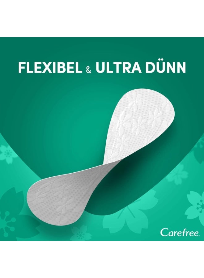 Carefree FlexiComfort Unscented Pantyliners, Pack of 44, Discreet and Comfortable Liners for Everyday Protection, Ideal for Light Flow and Sensitive Skin - Image 2