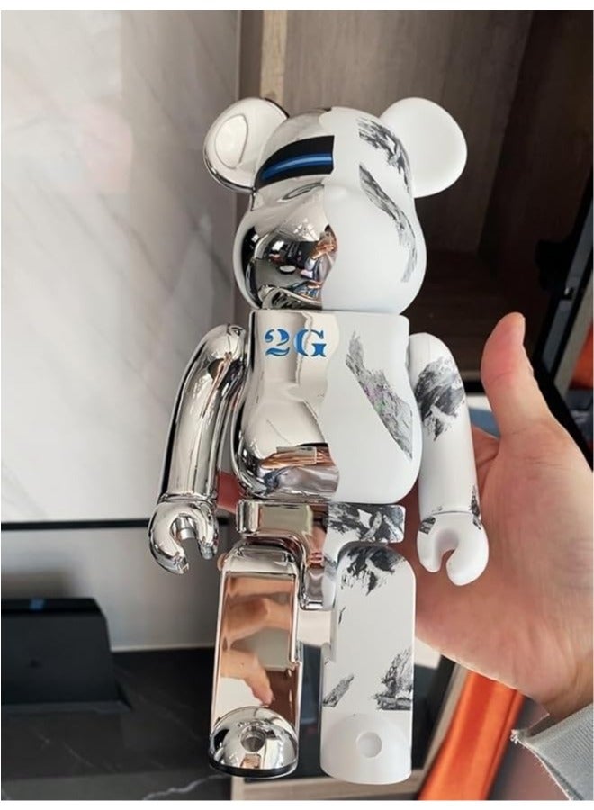 general Violent Bear Statue 400% 28cm - Handmade Punk Statue - Decorative Tabletop Sculpture - Tabletop Figure Ornaments - Image 3