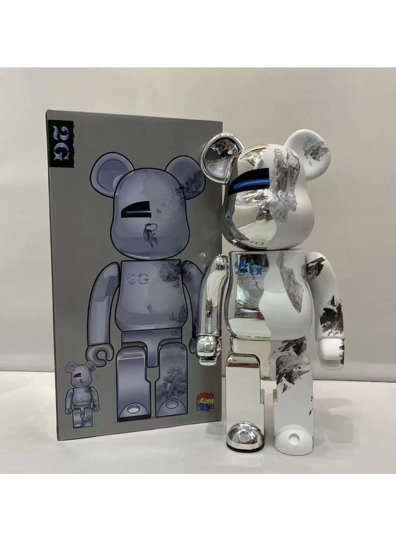 general Violent Bear Statue 400% 28cm - Handmade Punk Statue - Decorative Tabletop Sculpture - Tabletop Figure Ornaments - Image 4