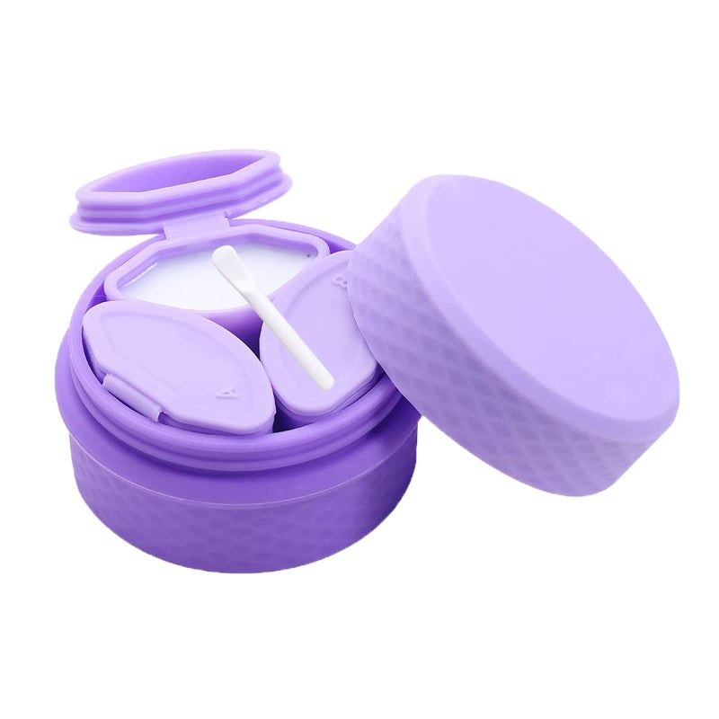 Travel Container – 3-Piece Silicone Bottle Set, TSA Approved, for Toiletries, Shampoo