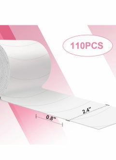 KASTWAVE Eyelash Extension Tape, Foam Pads for Extensions - 110 PCS Pre Cut Medical Under Eye Lash Supplies Beauty Tools Lint Free Hypoallergenic No Latex Waterproof  - Image 2