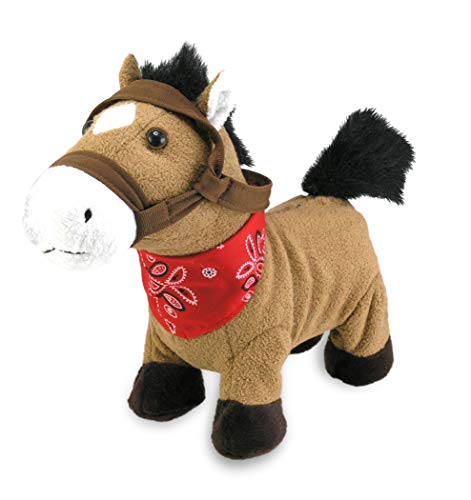 Cuddle Barn – Gallop The Musical Horse | Animated Plush Toy | Gallops, Trots, and Sings “Giddy Up, Lil’ Cowboy” | Stuffed Animal 10” - Image 1