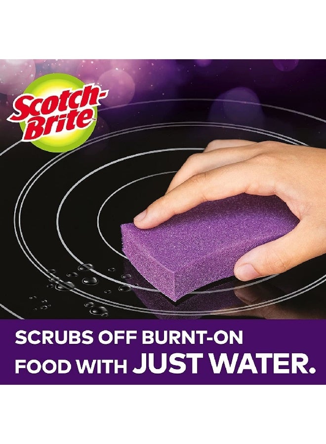 Scotch Brite Glass Cooktop Pad Purple  3 x 14.8 x 8.2 cm UU011198569 - Image 4