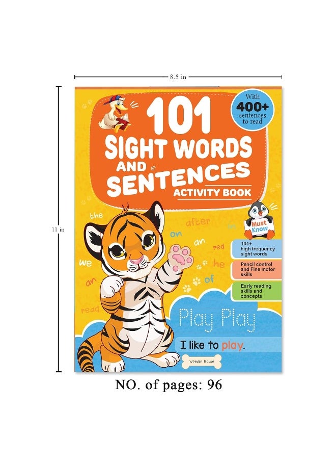 101 Sight Words And Sentence (With 400+ Sentences To Read) (101 Fun Activities)  - Image 3