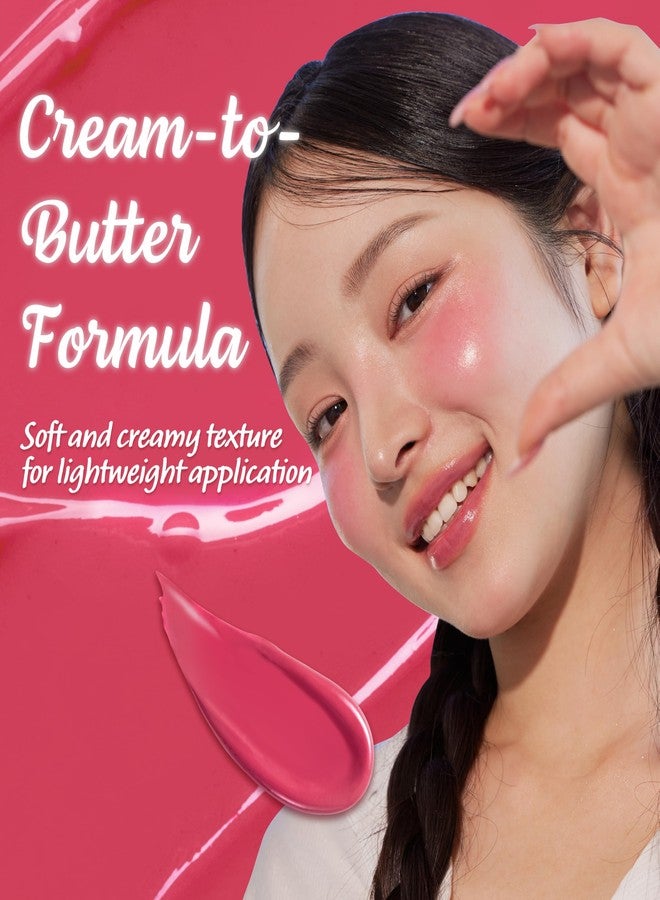 تاتش إن سول أحمر خدود Touch in Sol In My Heart Stick - كريم كوري يتحول إلى زبدة للخدود والشفاه والعينين | لون قابل للتكثيف، مرطب، يدوم طويلاً مع فيتامين E وشمع الكانديليلا وزيوت نباتية | وردي فاقع، 0.25 أونصة - Image 3