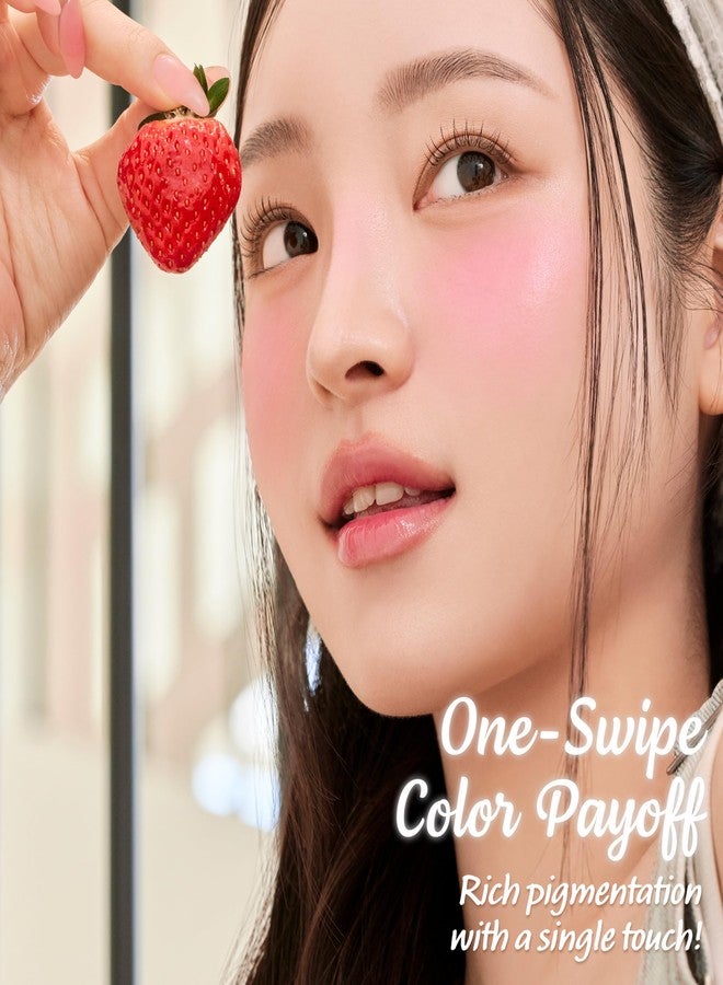 تاتش إن سول أحمر خدود Touch in Sol In My Heart Stick - كريم كوري يتحول إلى زبدة للخدود والشفاه والعينين | لون قابل للتكثيف، مرطب، يدوم طويلاً مع فيتامين E وشمع الكانديليلا وزيوت نباتية | وردي فاقع، 0.25 أونصة - Image 4