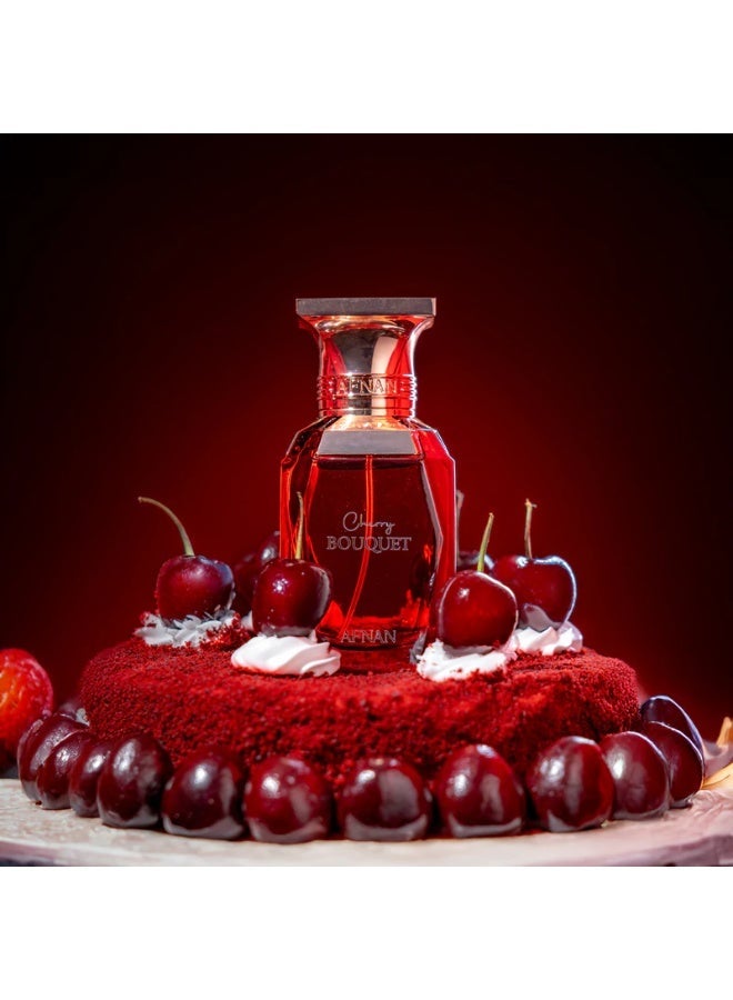 Afnan Cherry Bouquet Eau de Parfum for women  80ml - Image 5