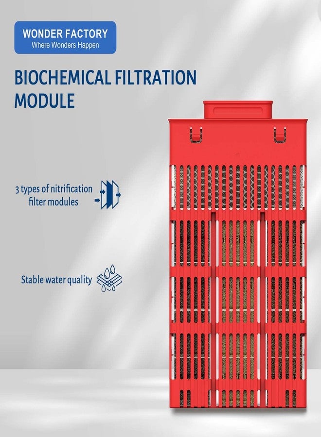 Wonderfactory S1 Fish Tank Filter Replacement Cartridge for S1 Smart Fish Tank, Internal Biological Filtration Media Blocks Aquarium Accessories Bio Cleaning for Crystal Clear Water - Image 3