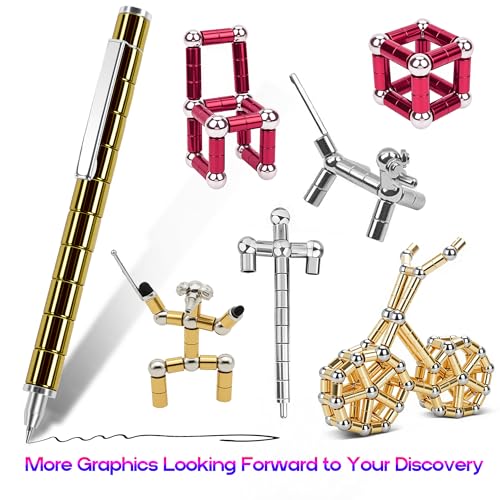 sicitu Fidget Pen Decompression Magnetic Pen Cool Fidget Toys for Stress and Anxiety Relief Sensory Toys Best Gifts for Teenage Boys Ideal Gift for 813 Years Old Novelty Gifts for Teen and Adults - Image 5