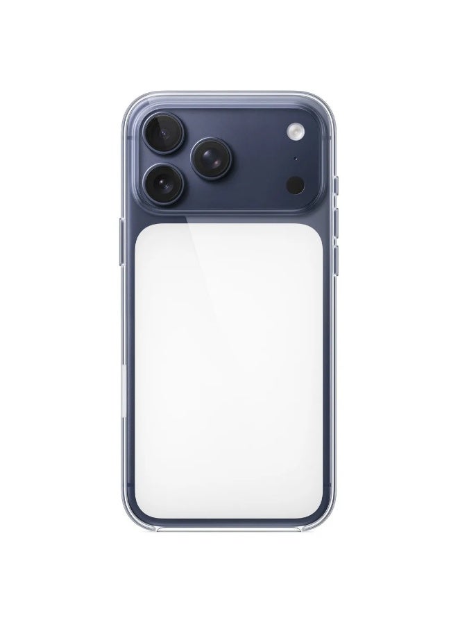 Official Case for iPhone 17 Pro Max Clear Case [Compatible with MagSafe], Camera Control: Lightweight Phone Case, Wireless Charging Compatible, Smooth Glossy Finish Cover Anti-Yellowing - Image 2