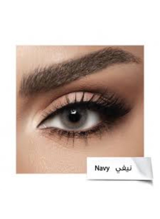 diva deva Navy colored contact lenses by Diva - Image 2