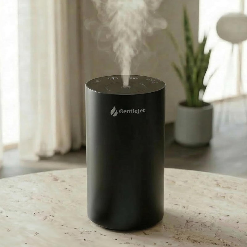 ناشر الزيوت العطرية بدون ماء LiteMist - ناشر عطري من الألومنيوم، قابل لإعادة الشحن عبر USB-C للاستخدام في المنزل والسيارة والمكتب، تشغيل هادئ، سعة الزجاجة 0.7 أونصة - Image 1