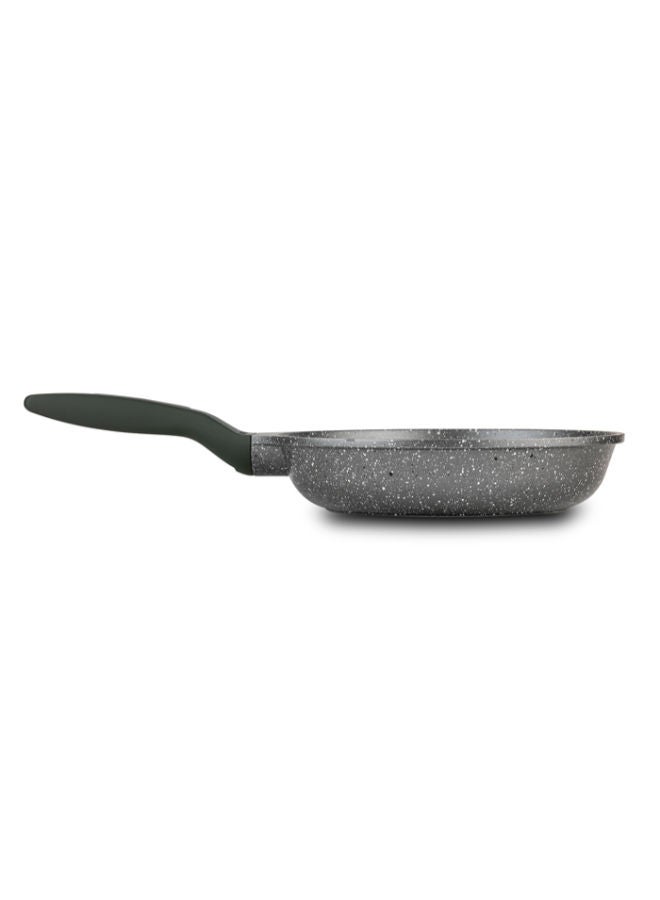 NAVA Die Cast Aluminum Fry Pan "Olea" With Nonstick Stone Coating -Black - Image 2